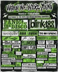 2 GA Wristbands - When We Were Young 2025 (Sunday 10.19)