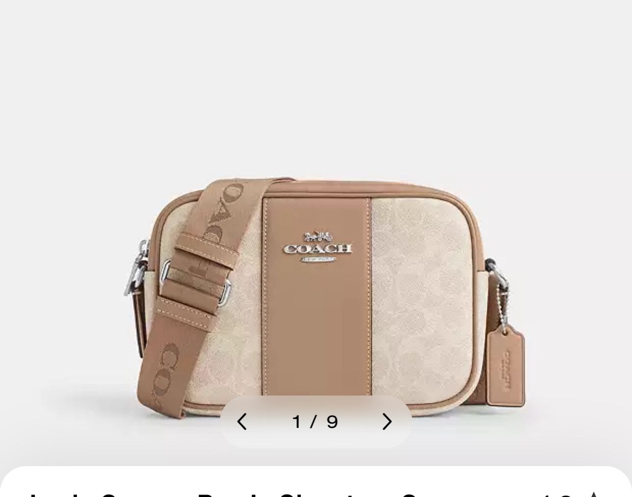Jamie Coach Camera Bag