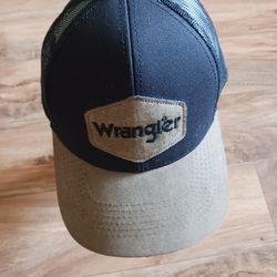 Wrangler Mesh Back Snapback Trucker Baseball Cap Hat Brown Black Adjustable
