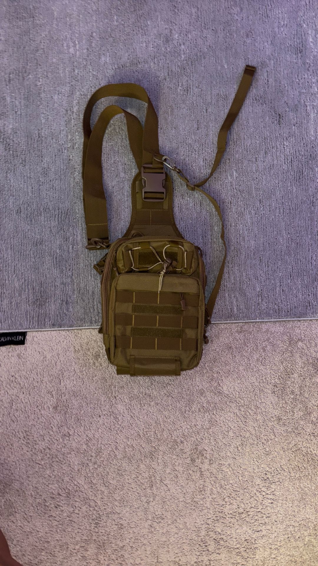 Army Green Fishing Bag