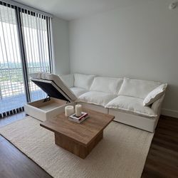 White Cloud Sectional (NEW IN BOXES)