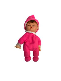 Ronald Trading Co. Pink Sucking Thumb Baby Doll Figure