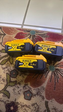 Brand new Dewalt battery 5AH $135