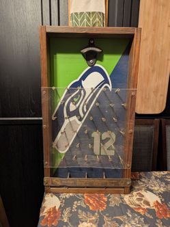 Seahawks bottle opener