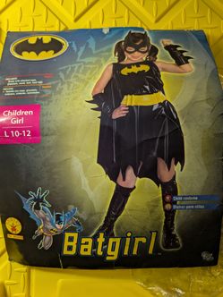 Bat Girl Size 10-12 Large