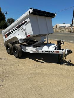 2026 RawMaxx SDX Knight Dump Trailer