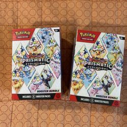 Prismatic Evolutions Booster Bundles (2)