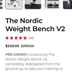 Nordic Weight Bench