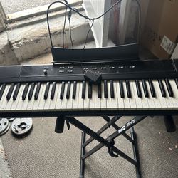 Keyboard, Stand And Book Stand