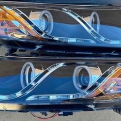 11-13 Kia Optima LED Projector Headlights Luces Calaveras Micas Faros Focos Faroles