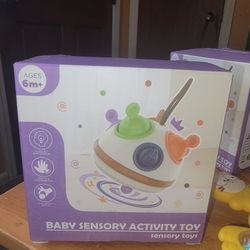 . 💞NEW 6MTH+ SENSORY TOY. CHEW, RATTLE, SPIN, PULL, POP IN AND OUT, TEETHER, HOLD OR HANG. SEE ALL PICS