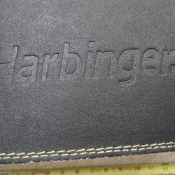 Padded Leather Baringer 6" Lifting Weight Double Latch
Buckle Belt Black