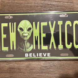 New License Plate From New Mexico 