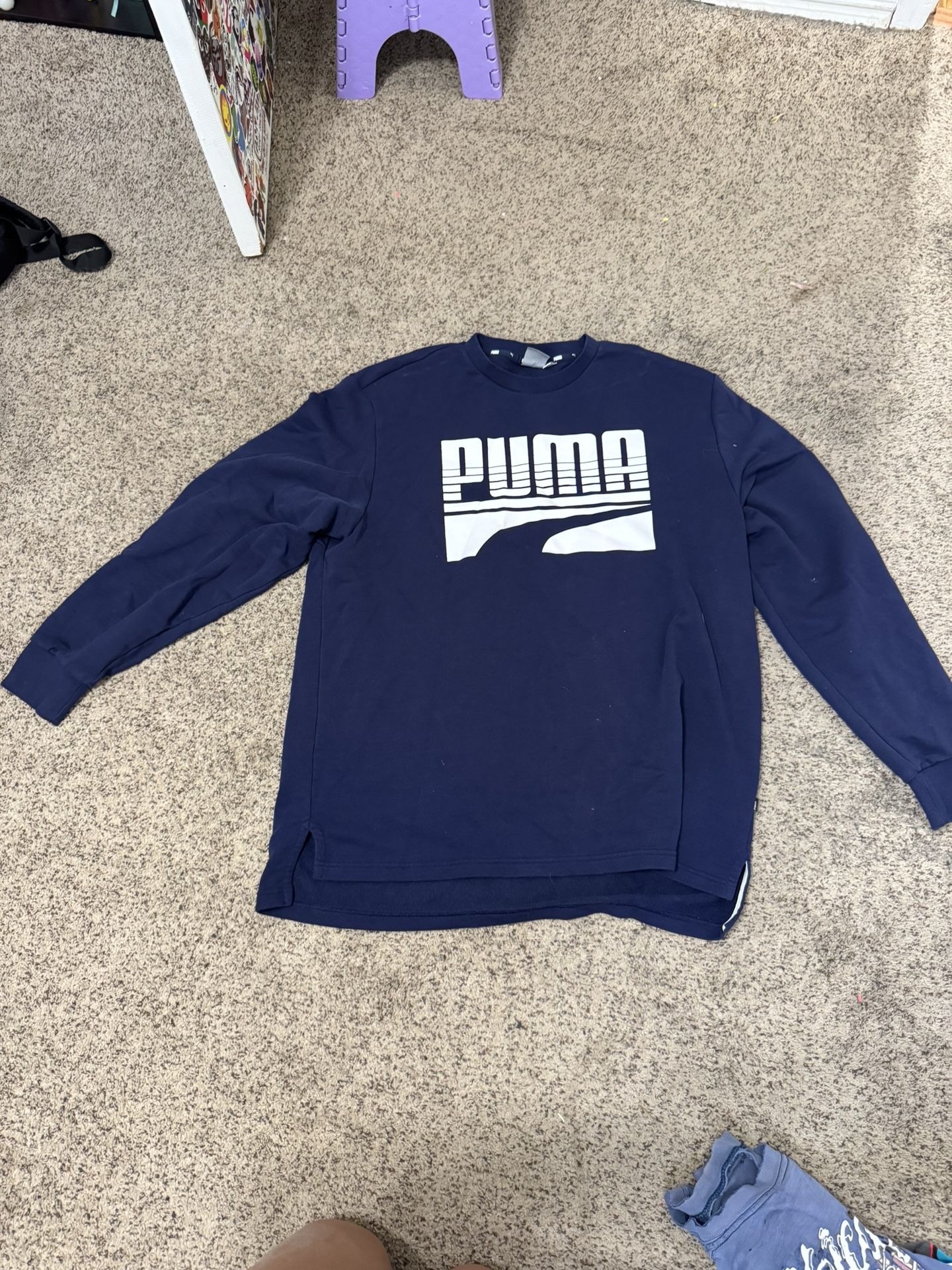 Blue Puma Sweatshirt