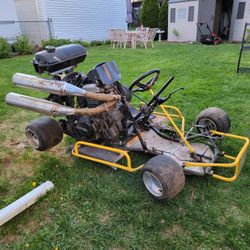Go Cart Ready 4 Race Track Runs Perfect  250 Cc Engine Well Maintaned Will Deliver Within 75 Miles  