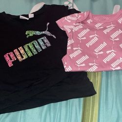 Children’s And Baby Girls Puma Bundle Set
