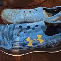 Under Armour SpeedForm Slingride Running Shoes Size 3.5Y Teal