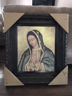 Pintura de La Virgen