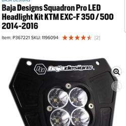 Baja Designs KTM headlight 