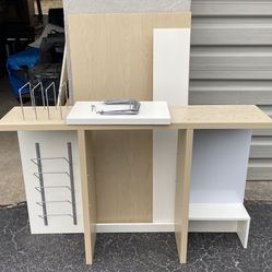 Large IKEA Mikael Desk with Hutch