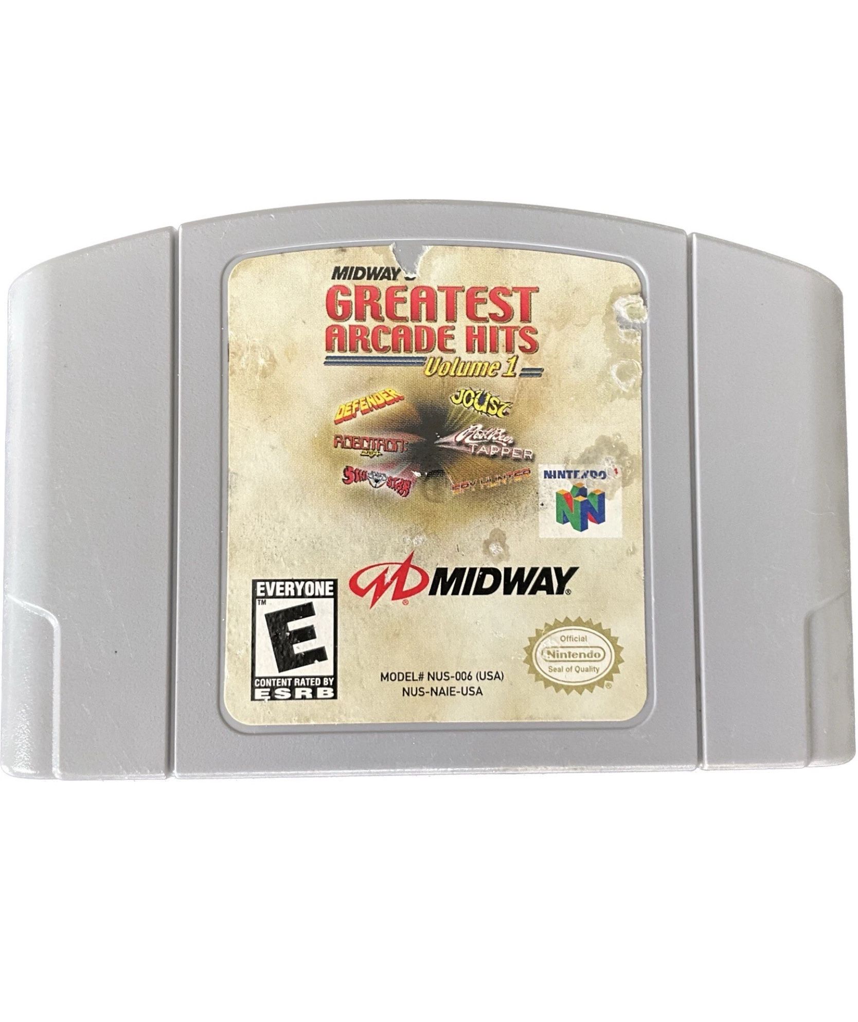 Midway's Greatest Arcade Hits: Vol. 1 (Nintendo 64, 2000)