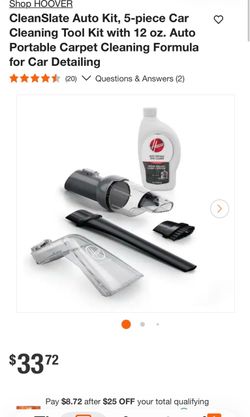 Hoover Car Cleaning attachment Kits