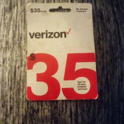 Verizon Prepaid Card 