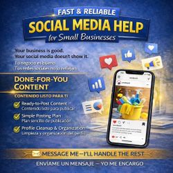 Social Media Help for Small Businesses (Fast & Reliable) 