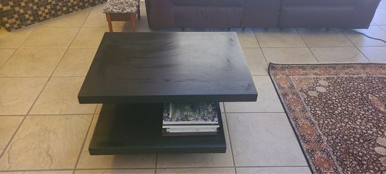 Tea table all wood, $49