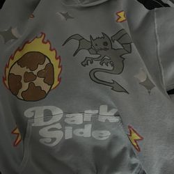 Dark Side Hoodie Size Medium (look In Desc)