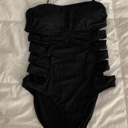 Swimsuit One Piece Black