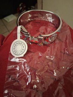 Hermes Silver Bracelet