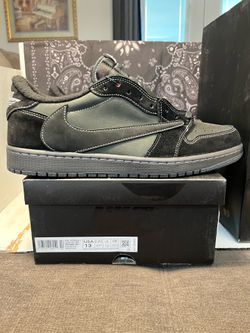 Nike Jordan 1 Travis Scott Black Phantom Size 13 + More