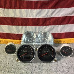 Harley Road Street Glide Gauge Pods CVO Guages 