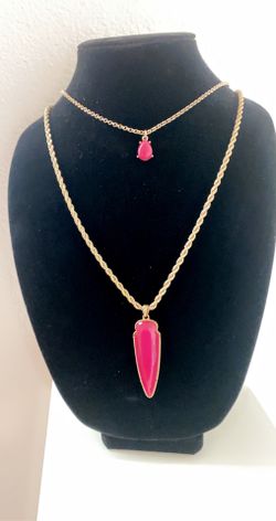 Pink & Gold Necklace