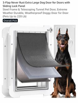 3-Flap Never Rust Extra Large Dog $100 OBO