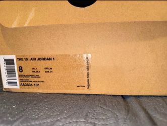 Jordan 1 Chicago off white