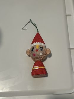 Elf Christmas Ornament 