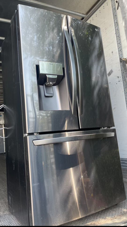 LG 3-Door French Door Refrigerator - Stainless