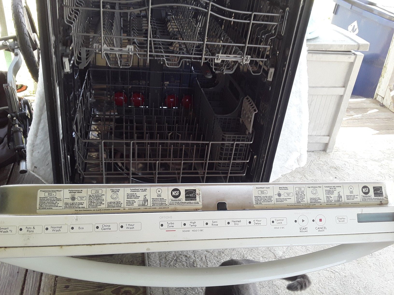 Kenmore elite dishwasher