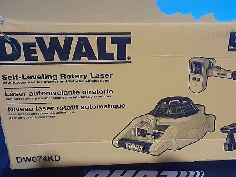 Dewalt Self Leveling Rotary Laser
