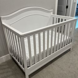 2 White Cribs