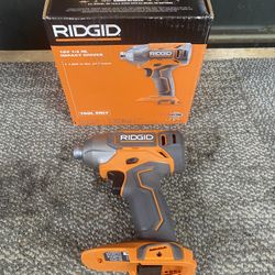 Ridgid 18v brushed impact driver