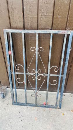 Security metal windows