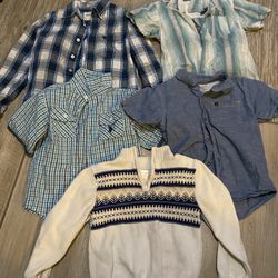 Boys Longsleeves And Polo( Bundle For 30 All)