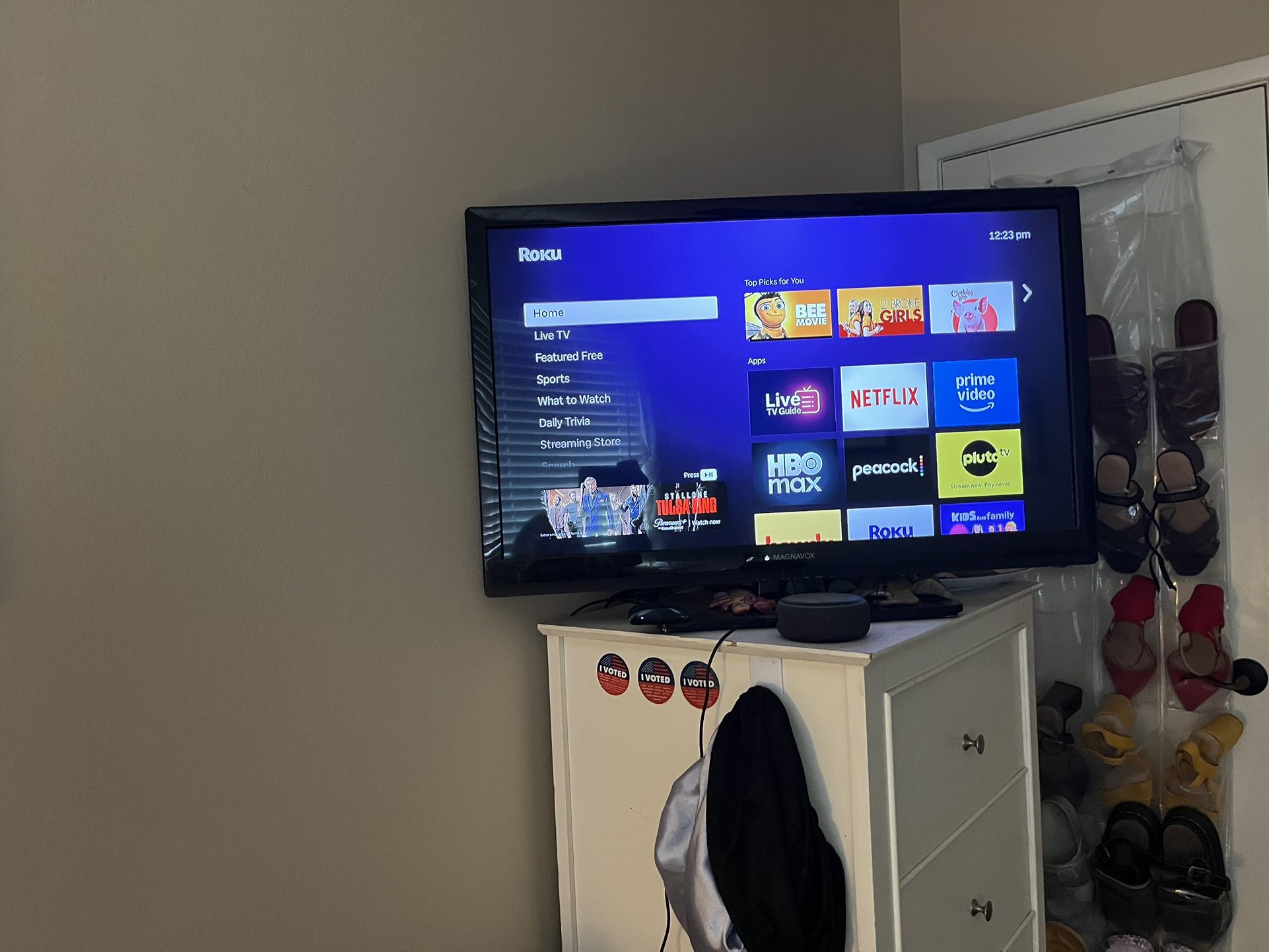 TV With Roku Box/Remote