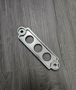 Brand New Password JDM Billet Silver Battery Tie down 1992-2000 Civic & 1994-2001 Integra