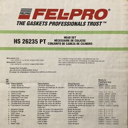 HS 26235 PT FELPRO | Engine Cylinder Head Gasket Set