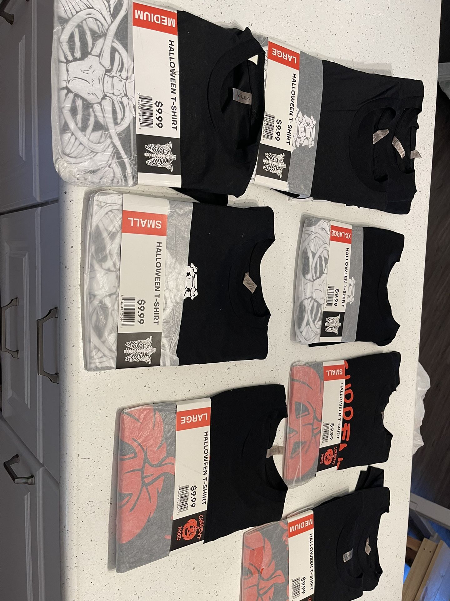 Brand New Halloween Shirts Costumes S M L XL Small Medium Large Extra Large