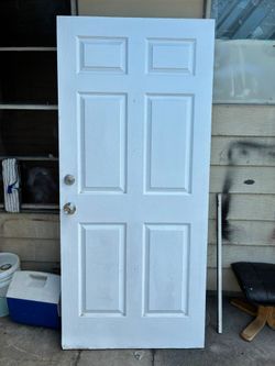 32" x 80" White Interior Door – $50